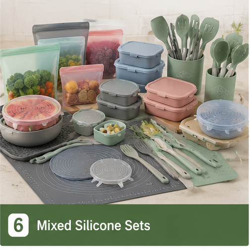 Lucid Home full mixed silicone assortment set