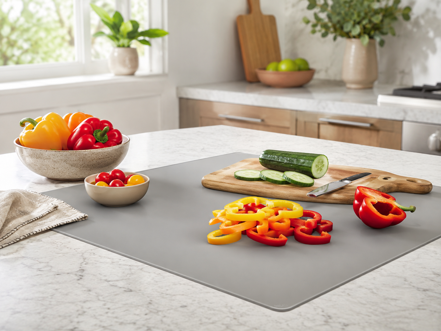 Lucid Home silicone counter prep mat