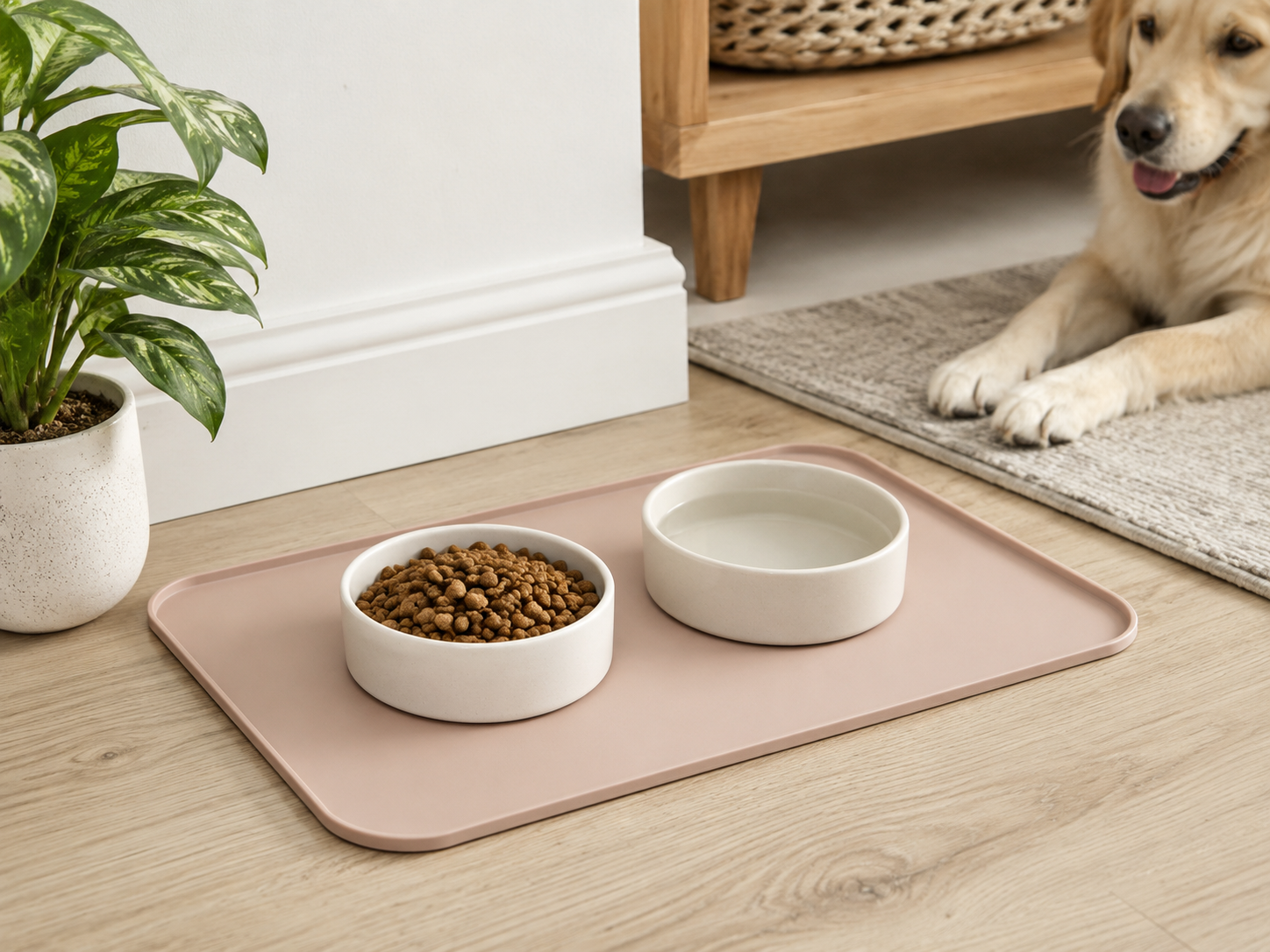 Lucid Home silicone pet feeding mat