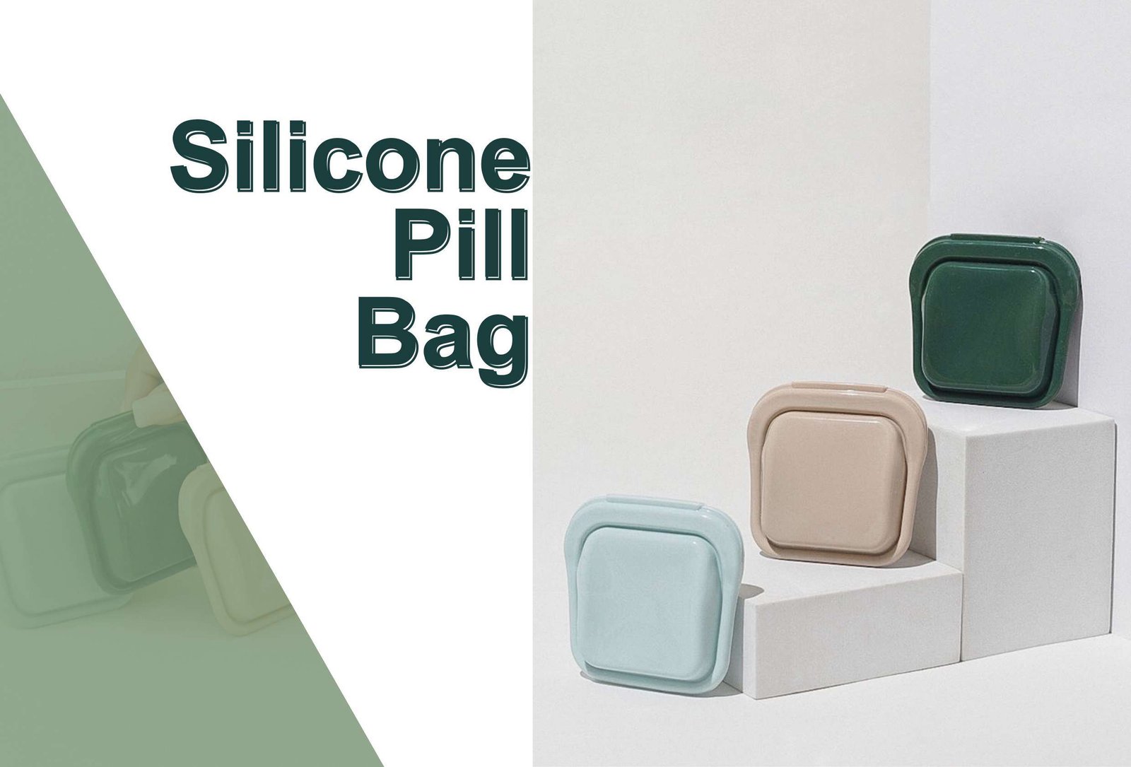 Silicone pill bag product cover image